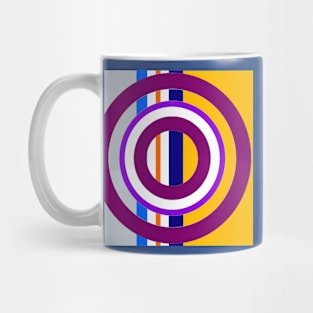 circles and lines 5 Mug